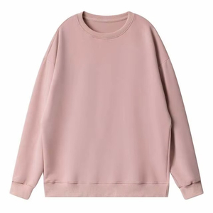 เสื้อสเวตเชิ้ตคอกลมทรงหลวมสำหรับผู้หญิง พร้อมดีไซน์โลโก้สั่งทำด้านหน้า ระบายอากาศได้ดี สไตล์ลำลองแนวสตรีทแวร์ - Product Image 5