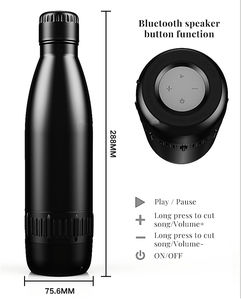 Bouteille d'eau isotherme intelligente en acier inoxydable, Double paroi, étanche, pour le Sport, vente en gros - Product Image 2