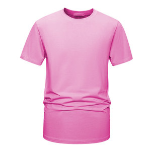 Camiseta de Hombre de Punto Jacquard de 250 GSM, Cuello Redondo, Manga Corta, Corte Holgado, Informal, de Algodón, Personalizable OEM - Product Image 4