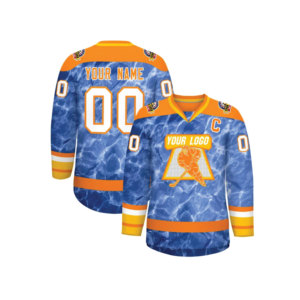 Jersey de Hockey Personalizado OEM, Jersey de Hockey Sublimado de Poliéster de Secado Rápido, Ropa Deportiva al por Mayor, Fabricante de Marca Privada - Product Image 4
