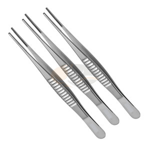 Atraumatic Vascular Tissue Forceps Clamp Surgical Instrument Customized Stainless Steel Manual <b>Precision</b> Medical <b>Tool</b> CE - Product Image 4