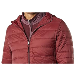 Veste matelassée pour homme, nouvelle collection, fabrication en usine, col à capuche en toile personnalisé, saison hivernale, manches longues, option de vente en gros - Product Image 5