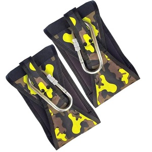Correas AB - Par de Correas para Ejercicios Abdominales en Casa, para Barra de Tracción, Levantamiento de Piernas Colgante, Equipo de Entrenamiento SixPack, Poliéster/Nailon - Product Image 6