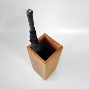 Soporte para Sombrillas de Madera de Acacia con 4 Ranuras y para Decoración del Hogar, Nuevo Soporte para Sombrillas de Madera Artesanal Personalizado - Product Image 3