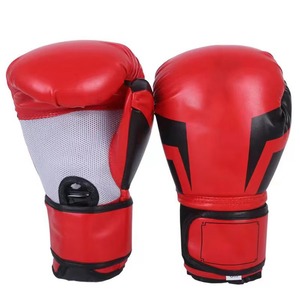 ถุงมือชกมวย MMA สีพื้นแบบกำหนดขนาดได้ 14 ออนซ์ หนัง PU คุณภาพสูง สีสันสดใส สำหรับฝึกซ้อม 男女 ใช้ได้ - Product Image 4