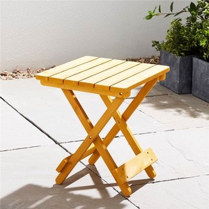 Handcrafted Wooden <b>Folding</b> Side <b>Table</b> - Saharanpur Design Wholesale - Product Image 3