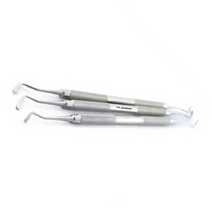 Dental Flat <b>Plastic</b> Filling Instrument 2mm 2.5mm 3mm <b>Restorative</b> Dental Tool Double Ended Composite Placement Instrument - Product Image 6
