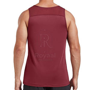 Camiseta sin mangas para hombre, estilo moderno, de algodón, para gimnasio y fitness, de alta calidad, gran venta. - Product Image 3