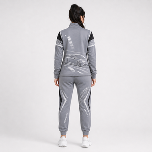 Survêtement pour femme à col montant, coupe classique, en matière pure, séchage rapide, respirant et confortable, service OEM en gros - Product Image 5