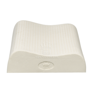 Almohada de Material Natural con Soporte para el Cuello, 100% Poliéster/Algodón, Plegable, Sostenible, Látex Vegetal de Vietnam, Forma de Ola, 200 Hilos - Product Image 1