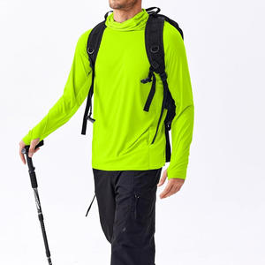 Camisas de pesca activas para exteriores, personalizadas, de poliéster, manga larga, UPF 50+, ropa de pescador para pesca en aguas profundas - Product Image 4