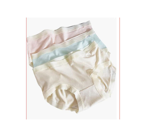 Lot de 3 Culottes Femme Taille Moyenne en Coton de Qualité Supérieure, Couleur Unie, Respirantes, Style Basique, Taille Adulte – Vente en Gros - Product Image 2
