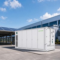 Système de stockage d'énergie intégré en conteneur ALEO BESS, batterie solaire industrielle LiFePO4 hors réseau, garantie 10 ans