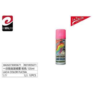 Spray de Color de Cabello Rosa de Un Solo Uso, Laca Capilar Color Fucsia, Producto Multiusos Styler - Product Image 3