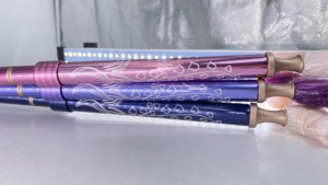 Nuevo bastón plegable de cinco secciones de moda con agarre de mármol elegante - Product Image 6