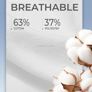 Camiseta Polo Lisa de Algodón Puro Transpirable para Hombre, Camisetas de Golf Lisas y Suaves, Camisetas Polo con Diseño de Logotipo Personalizado - Product Image 5