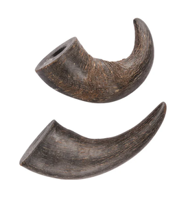 Cuerno Decorativo de Búfalo Personalizado para Venta al por Mayor, Cuerno de Búfalo/Vaca y Punta de Cuerno, 2 Piezas, la Mejor Calidad - Product Image 1