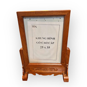 Simple picture <b>frame</b> made of fragrant wood, size 25x35 cm. - Product Image 4