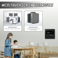 Thermostat intelligent WiFi tuya climatiseur central HVAC contrôleur et contrôleur de chauffage pour intérieur maison hôtel bureau restaurant