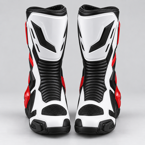 Bottes de moto longues pour l'aventure, chaussures de moto imperméables, équipement de protection confortable, bottes de moto à tige longue - Product Image 1