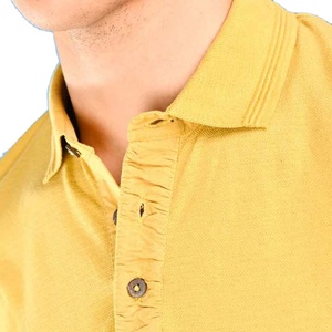 Camiseta de Hombre Transpirable de Punto 100% Algodón de Secado Rápido con Logotipo de Marca Personalizado y Diseño de Manga Corta - Product Image 4