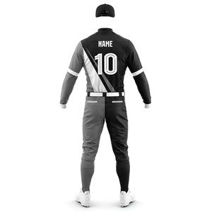 Uniforme de Béisbol para Hombre Inflow Sports de la Mejor Calidad, 100% Poliéster Transpirable, Conjuntos con Logotipo Personalizado, Opciones de Tallas Grandes, para Todas las Temporadas - Product Image 3