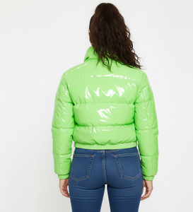Parka de algodón para mujer, bordada, teñida, larga, acolchada, cálida, con capucha, estilo urbano, ropa de abrigo, venta al por mayor, OEM personalizado, invierno - Product Image 3