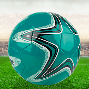 Balones de fútbol de PVC promocionales de bajo precio fabricados por una empresa proveedora india de confianza, logotipo impreso personalizado, colores, Fútbol barato - Product Image 5