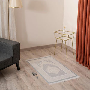 Tapis de prière portable de haute qualité, épais, pliable, couleur noire, pour musulmans, tapis de prière islamique, Hajj, Umrah, Ramadan - Product Image 2