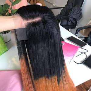 Vente en gros cheveux vietnamiens cheveux vierges os perruque droite couleur ombre 8 à 30 pouces - Product Image 4