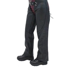 Western Cowboy <b>Chap</b> Fringes Horse <b>Riding</b> Cowhide Leather Pants Horse <b>Riding</b> <b>Chaps</b> Black Color Leather <b>Chaps</b> for Unisex Wear - Product Image 3