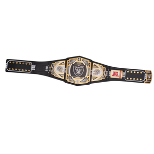 Las Vegas Raiders Championship Belt Customizable Football Wrestling Belt High Quality Collectible Sports Title Belt for Fans - Product Image 1