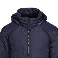 Veste d'hiver matelassée unisexe à capuche, prix direct usine