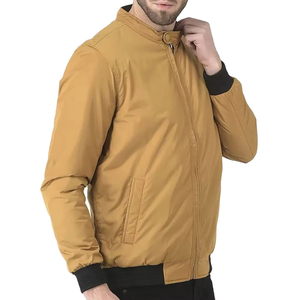 Blouson Bomber Homme Grande Taille 100% Polyester OEM Personnalisé avec Broderie et Patch, Style Moto Vintage Racing, Vente en Gros - Product Image 1