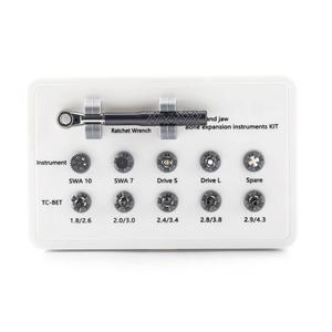 Kit de Expansión Ósea Dental, Osteótomos para División de Crestas, Instrumentos de Implante, Set Quirúrgico Manual de Acero Inoxidable con Empuñadura Ergonómica, CE - Product Image 2