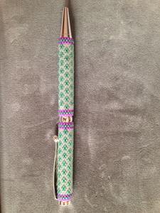 Bolígrafo de Cuentas de Semillas Ecológico Premium, Diseño Personalizado, Hecho a Mano, Único, Decorativo, Herramienta de Escritura para Oficina y Escuela - Product Image 6