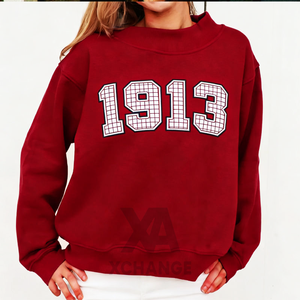 Sudadera de cuello alto para mujer de alta calidad 2026, manga larga, estilo casual urbano, con logo frontal personalizado, 100% algodón lavado. - Product Image 2