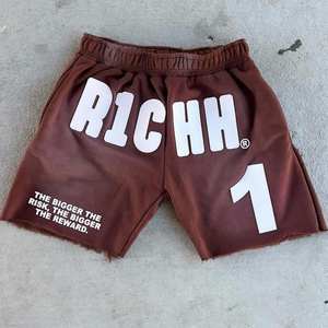 Pantalones Cortos Casuales de Lona 100% Algodón, Transpirables y de Secado Rápido, con Logotipo Personalizado, Impresión Digital, Fabricante OEM al por Mayor - Product Image 3