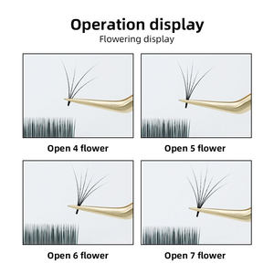 Pinces à cils en acier inoxydable de qualité supérieure, précision professionnelle pour l'extension et le retrait des cils - Product Image 1