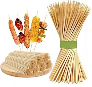 Brochetas de Bambú Desechables Blue Lotus Farm Lucy, Paquete de 6-8 Unidades, Mango Largo y Resistente, para Parrilla de Carbón, Ecológicas, No Tóxicas - Product Image 5