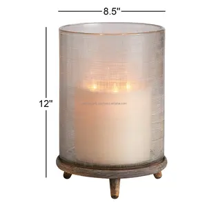 Support de bougie décoratif de luxe pour salle à manger, porte-bougie décoratif en métal de qualité supérieure, support de bougie pilier moderne de luxe - Product Image 3