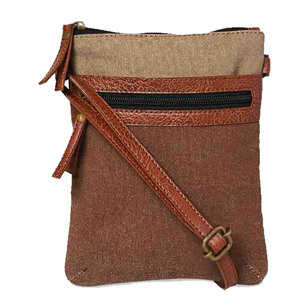 Sac fourre-tout en toile durable de style vintage avec plusieurs poches, design bandoulière pour hommes et femmes, usage quotidien, mode, vente en gros - Product Image 2