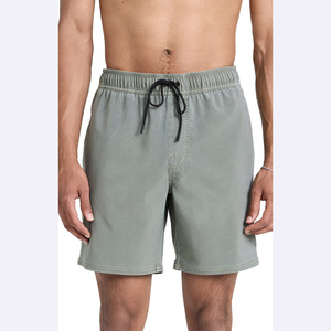 Pantalones Cortos de Cuero Colorblock de Moda Urbana de Alta Calidad Personalizados para Hombre, Pantalones Cortos Casuales de Cuero PU - Product Image 1