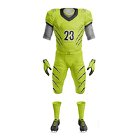 Precio al por Mayor, Jersey de Fútbol Americano Personalizado, Alta Calidad, MOQ Bajo, Ropa Deportiva, Uniformes de Fútbol Americano para Venta en Línea
