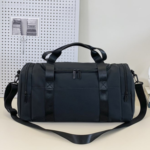 Oxford Gym Duffel Bag 20-30L Zipper Closure Adjustable Strap Unisex Casual Sports Travel Bag Solid Color Durable Design - Product Image 6