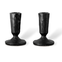 Plateau et support de bougie en aluminium doré orné, fait main, moderne, pour tables de luxe et décoration de Noël