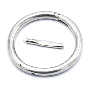 Anneau nasal pour bovins en acier inoxydable, accessoire d'élevage, antirouille, surface lisse sans bavures, sûr - Product Image 1