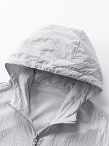 Veste coupe-vent de randonnée pour homme, veste coupe-vent d'extérieur, veste imperméable, fermeture éclair et poignets élastiques - Product Image 4