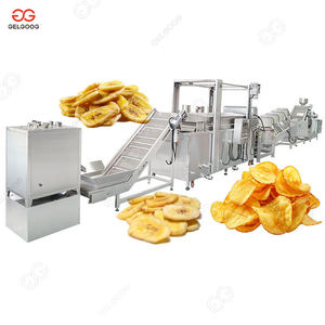 220V Electric Fruits & <b>Fryer</b> <b>Machines</b> Industrial 7200*1400*2300mm Plantain Chips Frying <b>Machine</b> for Banana Slicer Crisps Maker - Product Image 3