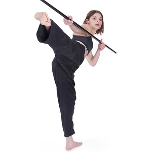 Pantalones de Kung Fu, Pantalones Tradicionales Chinos de Artes Marciales, Tai Chi Wushu, Pierna Ancha - Product Image 3